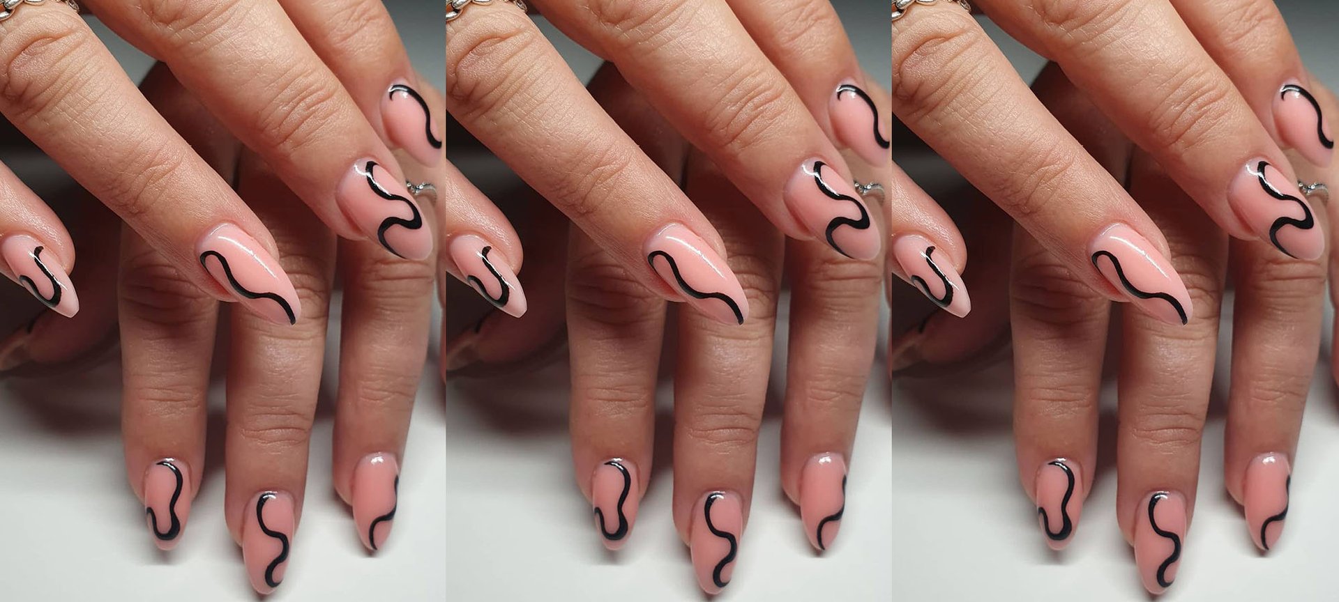 Hot Pink And Black Nail Designs That Are Truly Amazing 13392 | Hot Sex  Picture